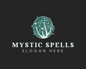 Mystical Mushroom Fungi logo design