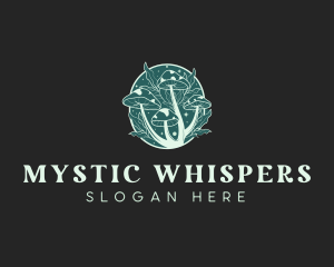 Mystical Mushroom Fungi logo design