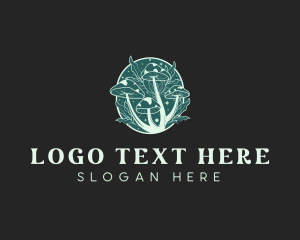 Mushroom - Mystical Mushroom Fungi logo design