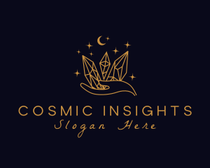 Astral Cosmic Gems logo design