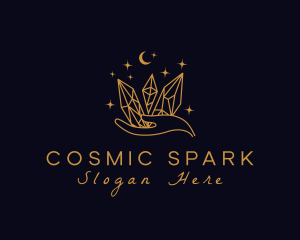 Astral Cosmic Gems logo design