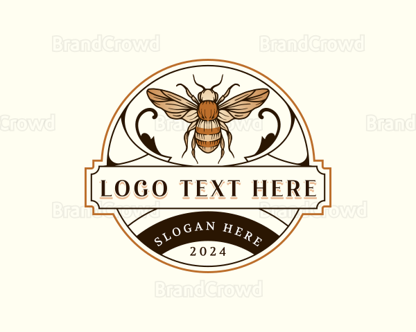 Honey Bee Apiculture Logo