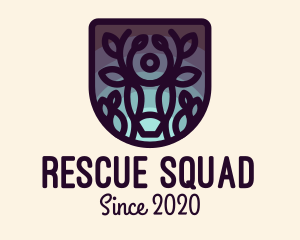 Rescue - Deer Twilight Shield logo design
