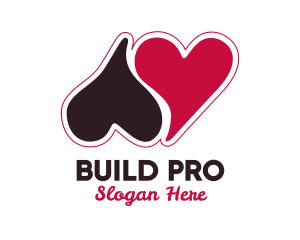 Twin Hearts Valentine  Logo