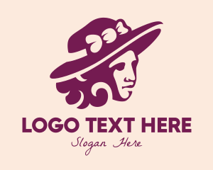Old Style - Beautiful Classical Woman logo design