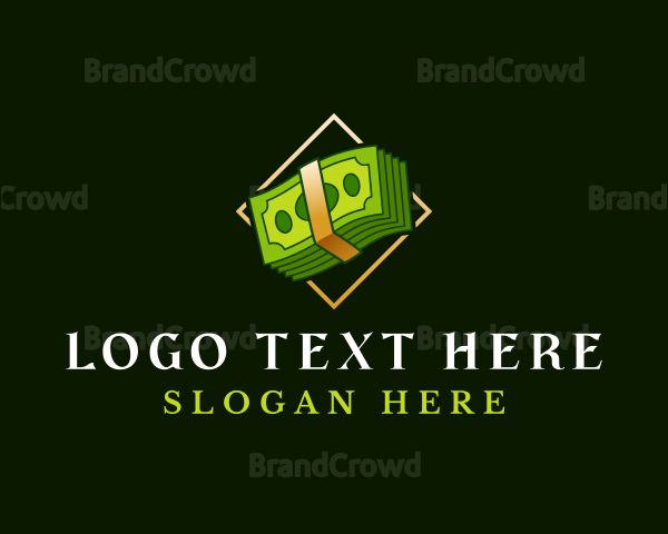 Premium Money Dollar Logo