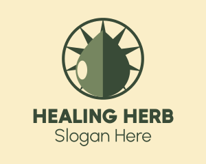 Healing Essential Oil logo design