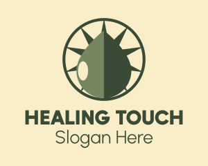 Healing Essential Oil logo design