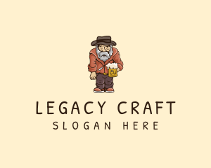 Heritage - Old Man Beer logo design