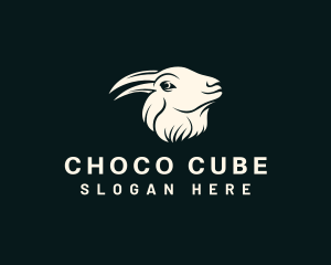 Crow - Crow Goat Animal logo design