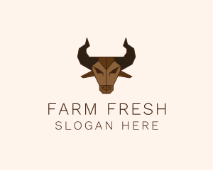 Bull Ranch Farm logo design