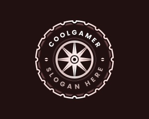 Automotive Mechanic Tire Logo