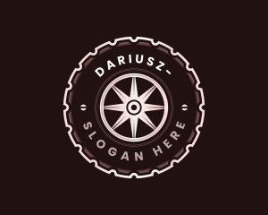Garage - Automotive Mechanic Tire logo design