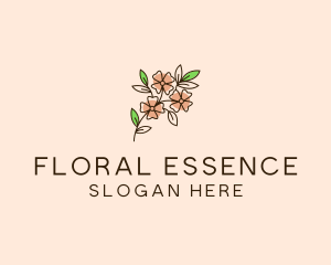 Bouquet - Minimalist Flower Bloom logo design