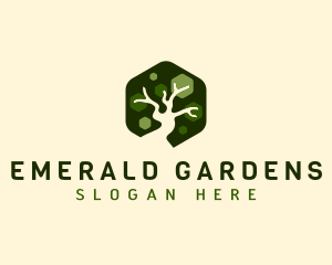 Nature Plant Tree logo design