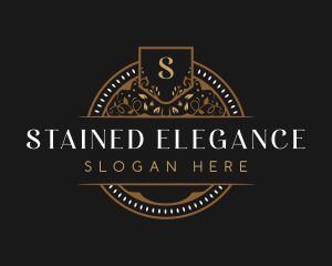 Decorative Floral Boutique logo design