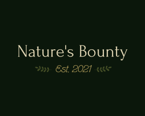 Nature Gardening Farm logo design