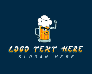 Craft - Beer Mug Liquor logo design