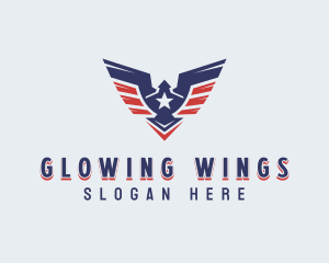 American Eagle Wings logo design