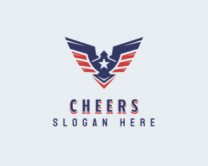 United States - American Eagle Wings logo design