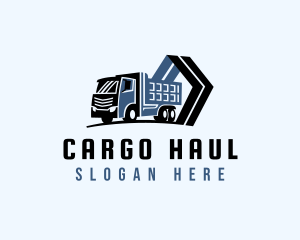 Truck Haulage Transport logo design