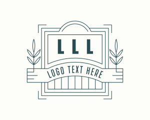 Lettermark - Organic Artisanal Boutique logo design