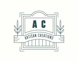 Organic Artisanal Boutique logo design