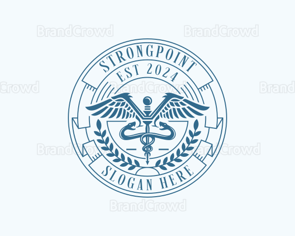 Medical Doctor Caduceus Logo