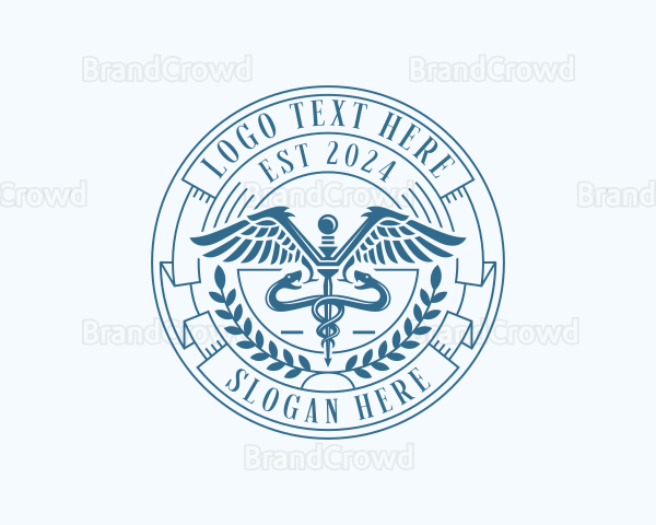 Medical Doctor Caduceus Logo