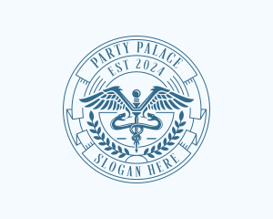 Medical Doctor Caduceus Logo