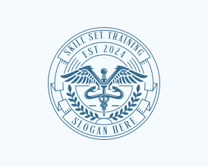 Medical Doctor Caduceus Logo