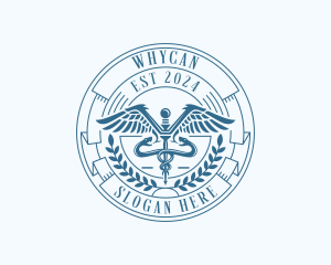 Medical Doctor Caduceus Logo