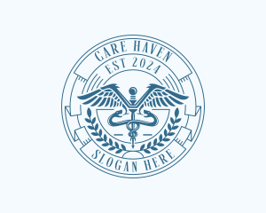 Nursing - Medical Doctor Caduceus logo design