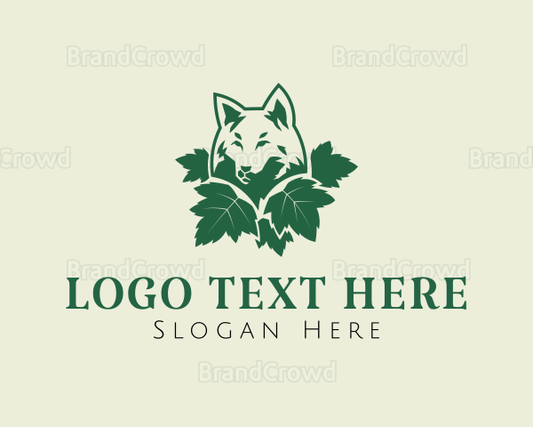 Eco Wild Wolf Logo