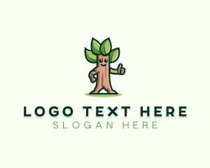 Gardening - Eco Park Tree logo design