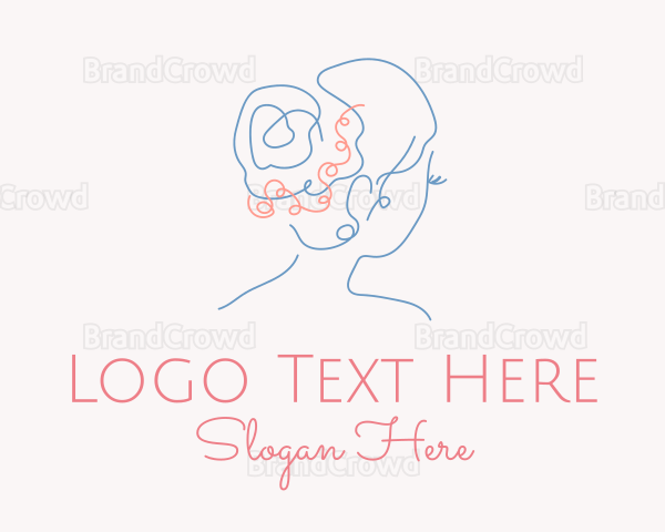 Beauty Hair Salon Logo