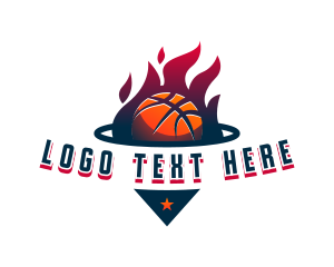 League - Basketball Varsity League logo design