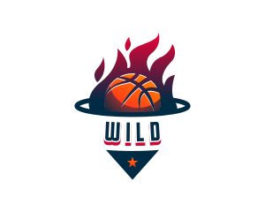 Ball - Basketball Varsity League logo design