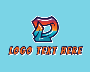 Auto - Urban Letter D logo design