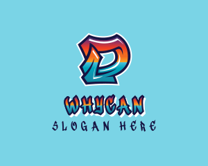 Garage - Urban Letter D logo design