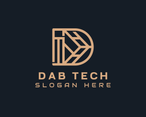 Tech Cryptocurrency App logo design