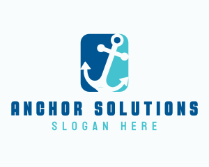 Anchor - Nautical Anchor Sailing logo design