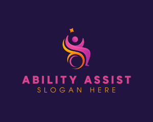 Disability - Disability Wheelchair Care logo design