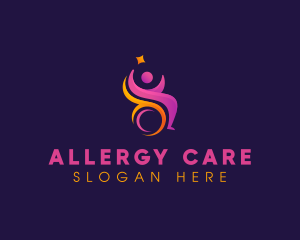 Disability Wheelchair Care logo design