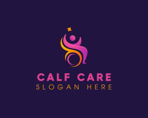 Disability Wheelchair Care logo design