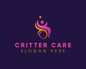 Disability Wheelchair Care logo design