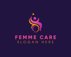 Disability Wheelchair Care logo design