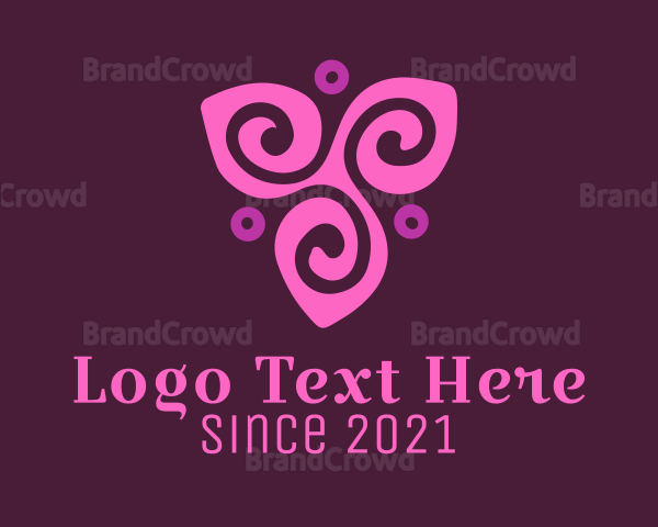 Pink Flower Spa Logo