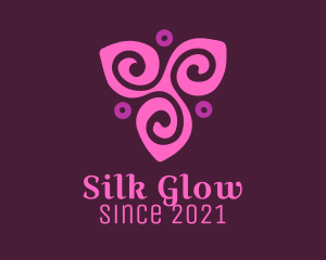 Conditioner - Pink Flower Spa logo design