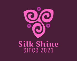 Conditioner - Pink Flower Spa logo design